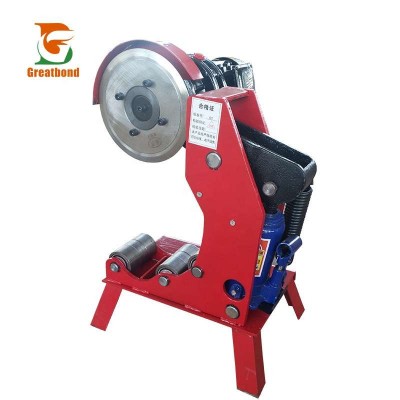 Golden supplier Newest design  pipeline construction steel pipe Cold cutter battery Machine