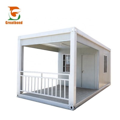 Factory direct sale various material customizable cabin container house prefab shipping container houses