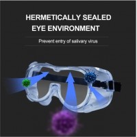 Factory Safety Protection Lab Protective Medical Surgical Goggles Ce/FDA/ISO Certificate